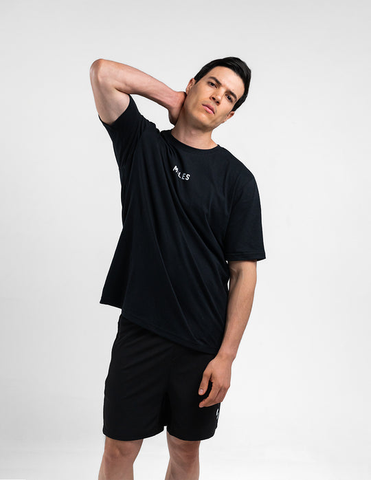 Relax Miles Shirt Negro