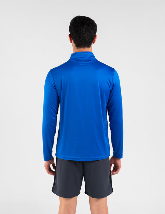 Zip Long Sleeve Azul Rey