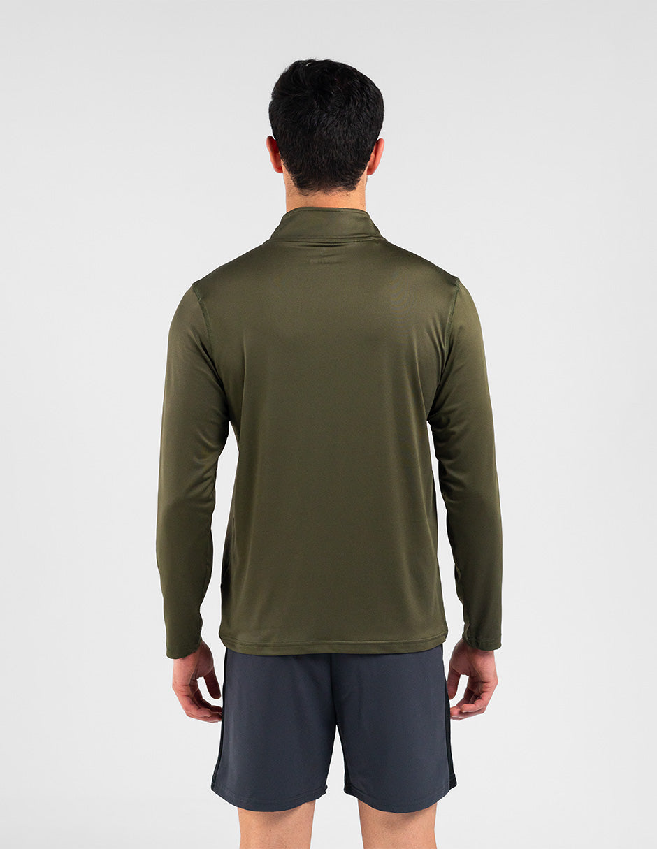 Zip Long Sleeve Olivo