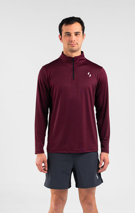 Zip Long Sleeve Tinto
