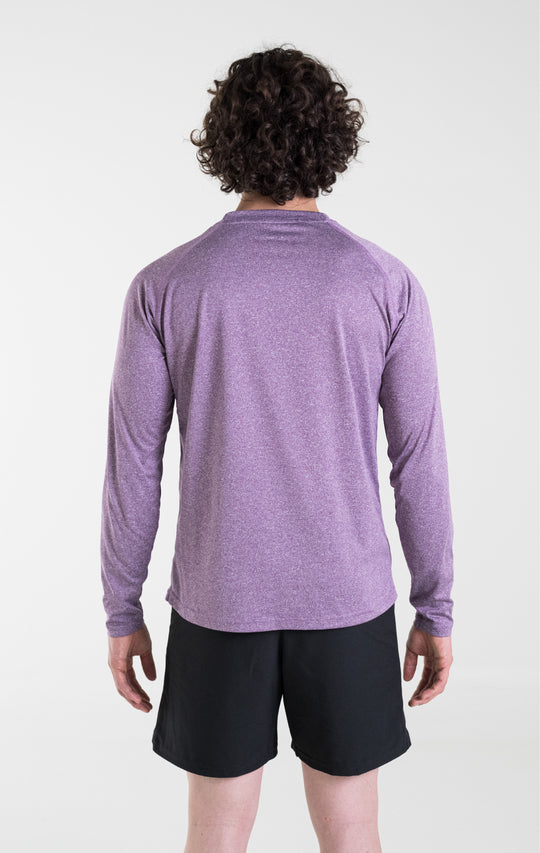 Long Sport Shirt Morado
