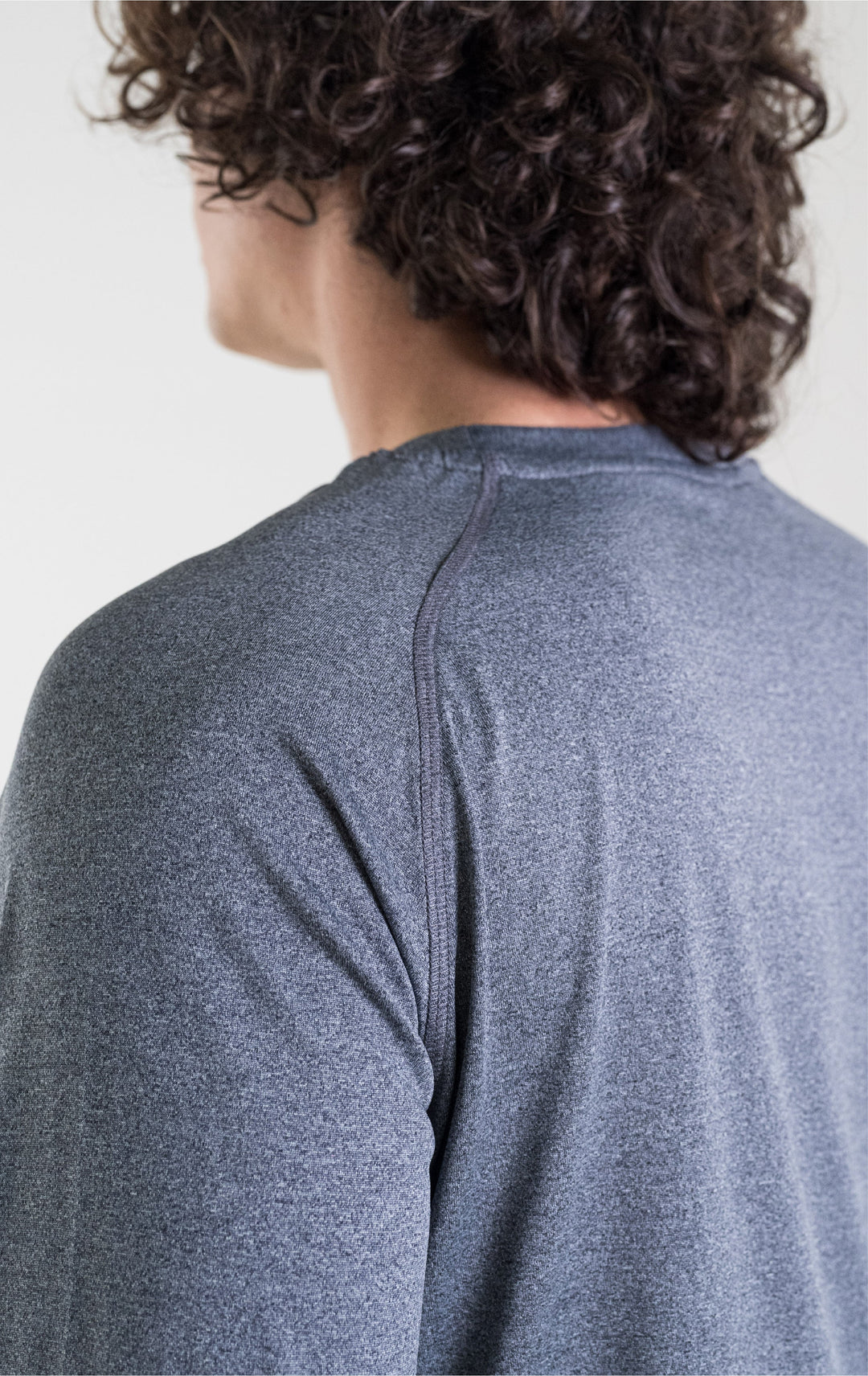 Long Sport Shirt Gris Oxford