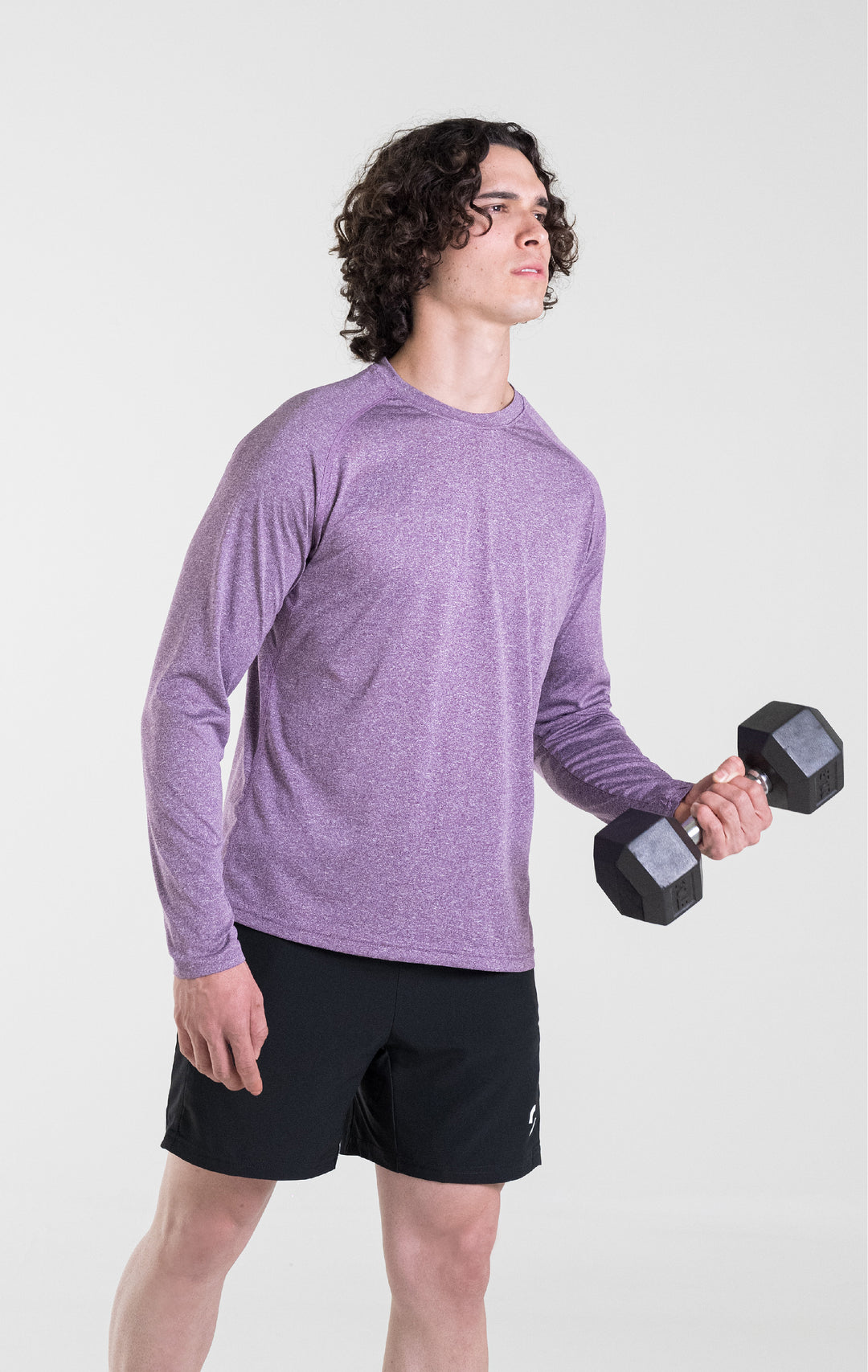 Long Sport Shirt Morado
