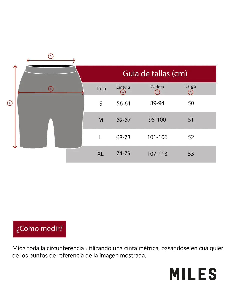 Medidas para short dama sale