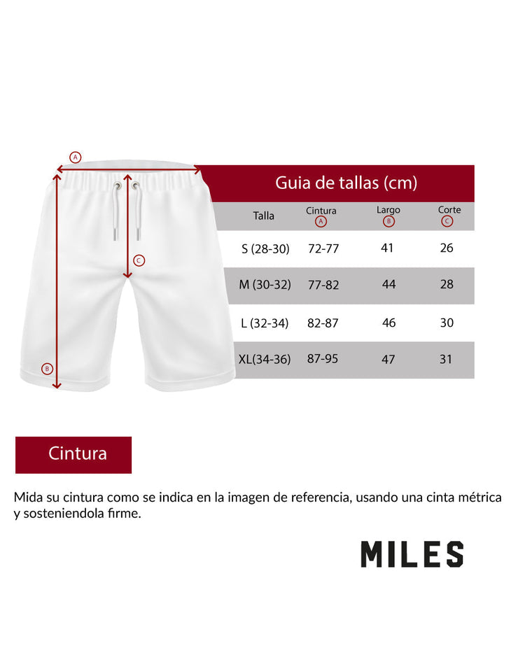 Short deportivo I Cross Short para hombre – Miles Sportswear