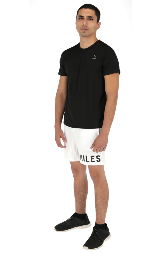 Graphic Short Blanco