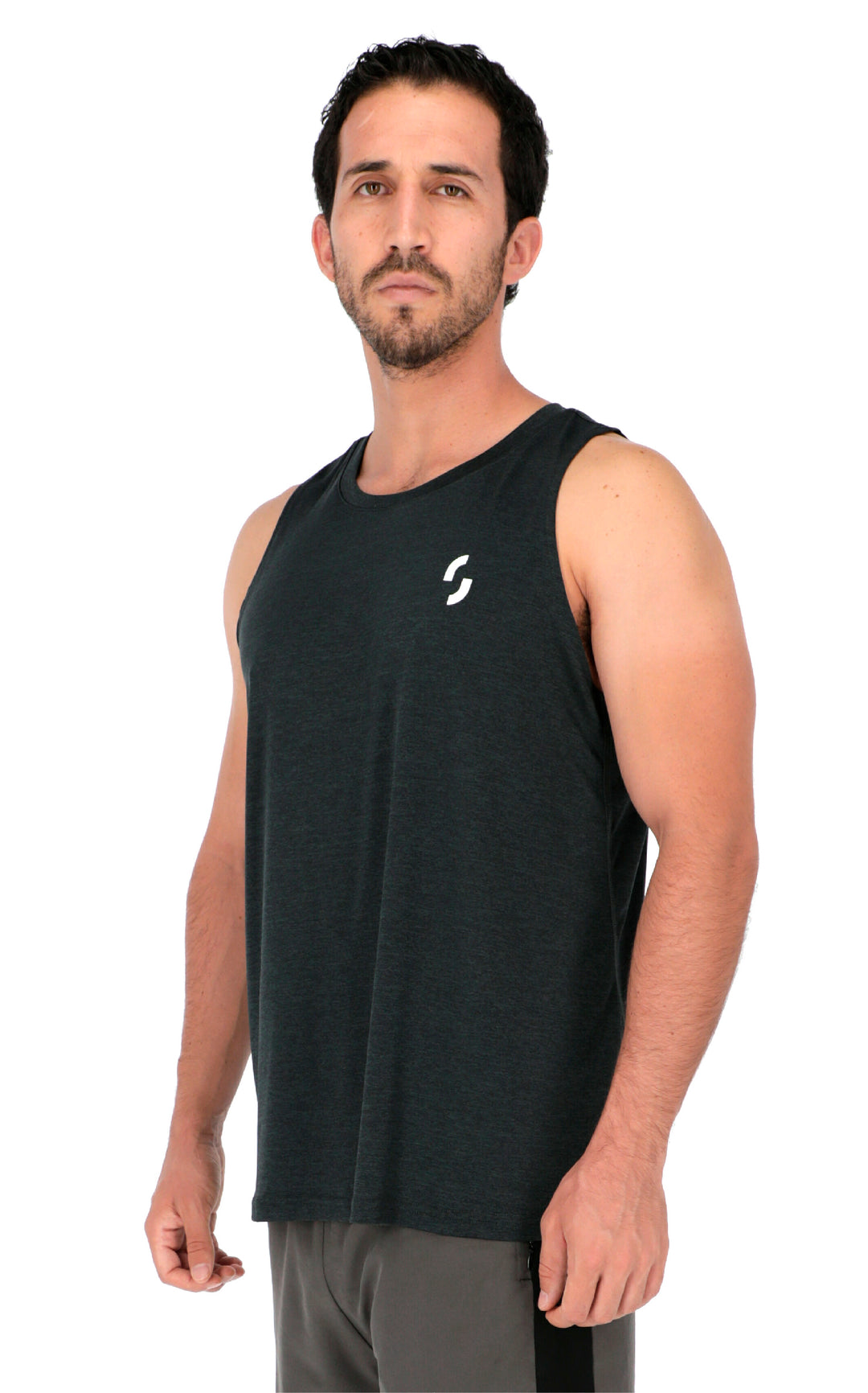 Tank Gris Obscuro