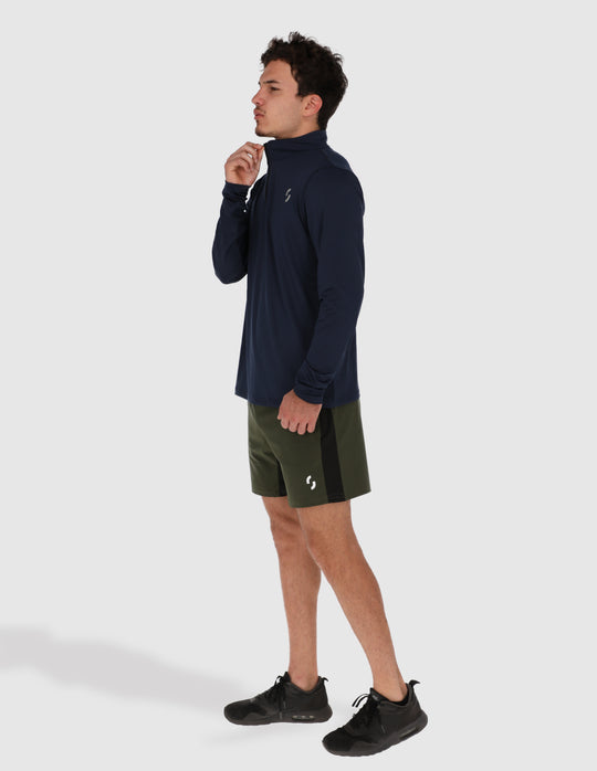 Zip Long Sleeve Azul