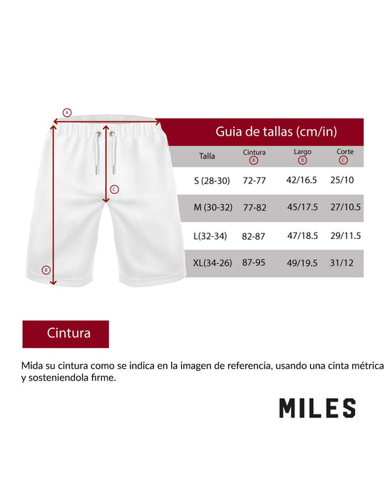 Graphic Short Blanco