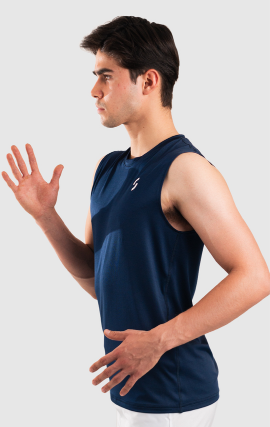 Sleeveless Shirt Azul