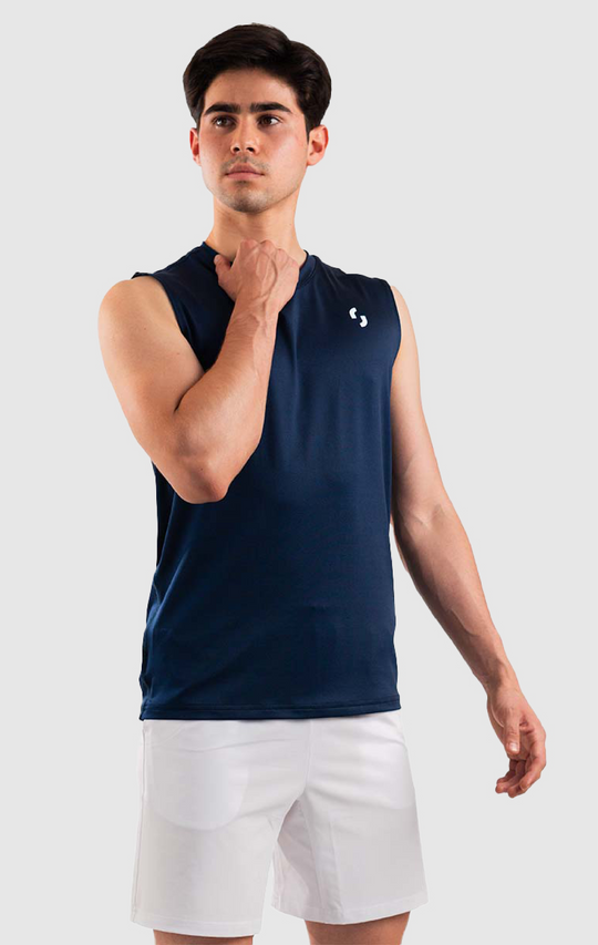 Sleeveless Shirt Azul