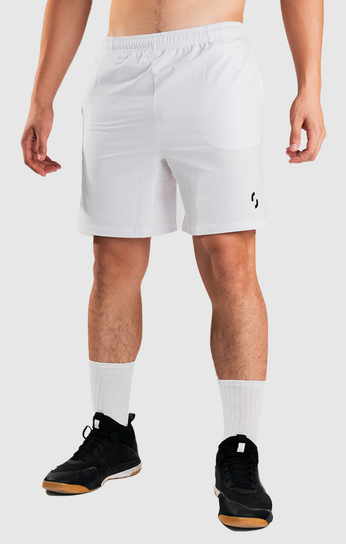Short deportivo blanco sale